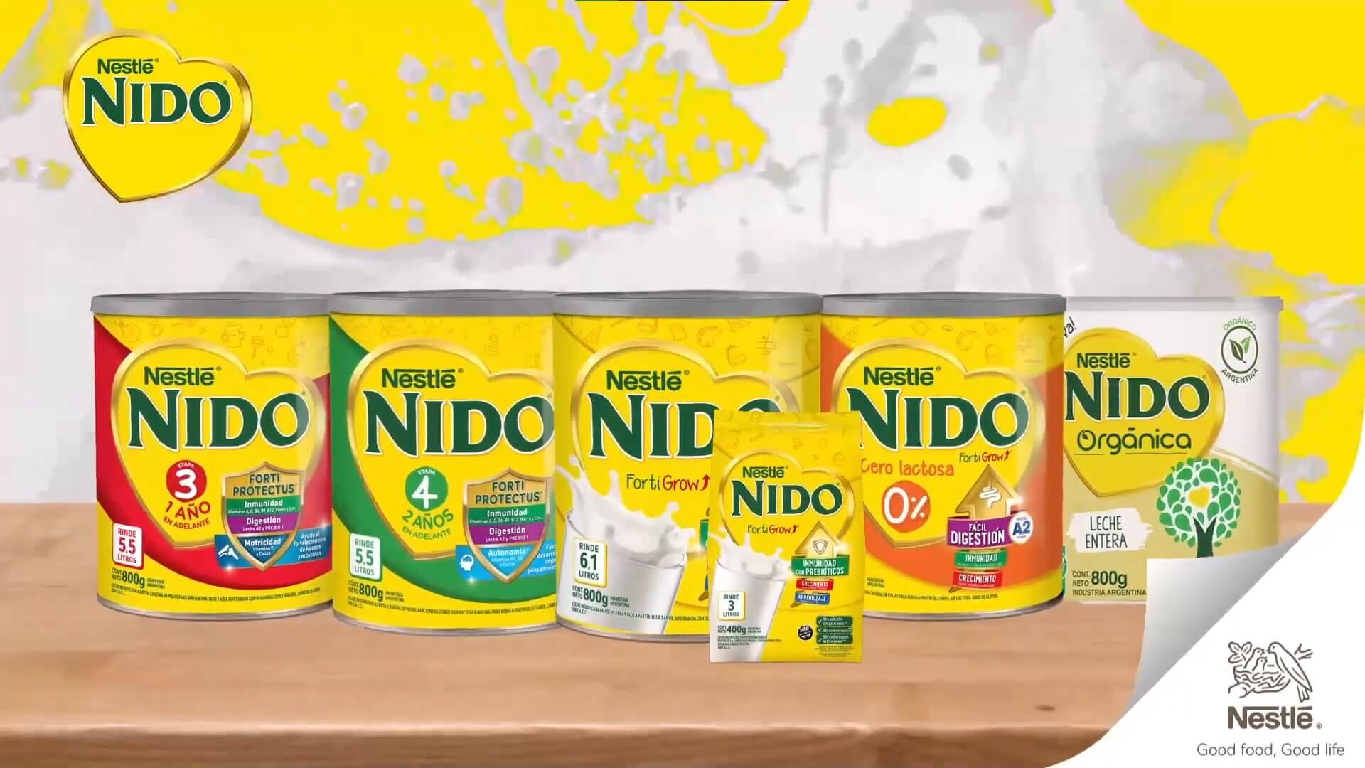 Modo de preparación y conservación – NIDO