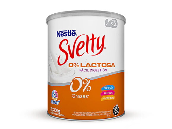 SVELTY® Leche en Polvo Deslactosada con Proteína A2