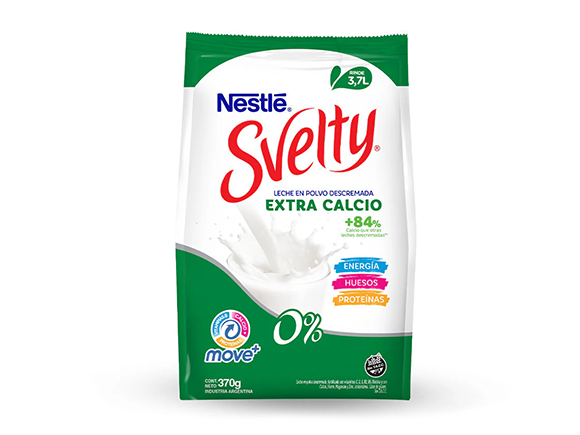 SVELTY® Move+ Extra Calcio Leche en Polvo