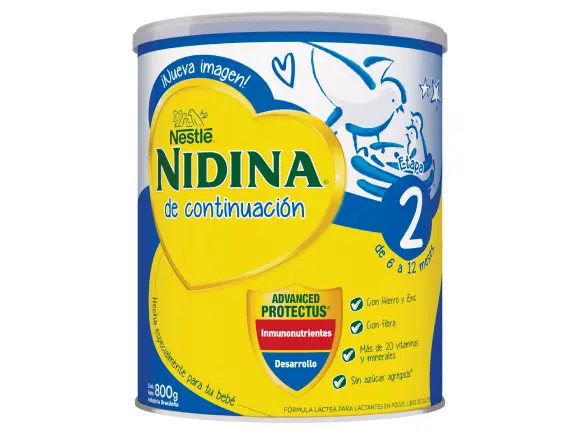 Nidina 2 Leche Infantil, Caja de 3 Latas 2400 g + 3 Leche Infantil, Caja de  3 Latas 2400 g : : Alimentación y bebidas
