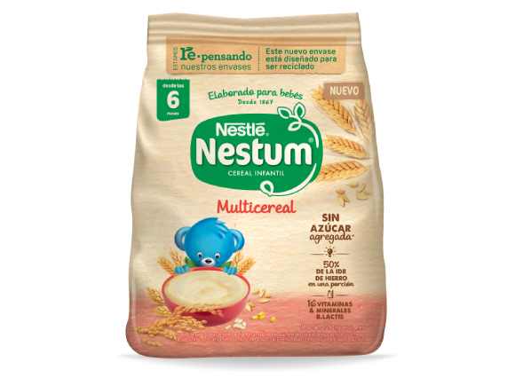 Nestum® Orgánico Multicereal X 225gr | Baby And Me Argentina