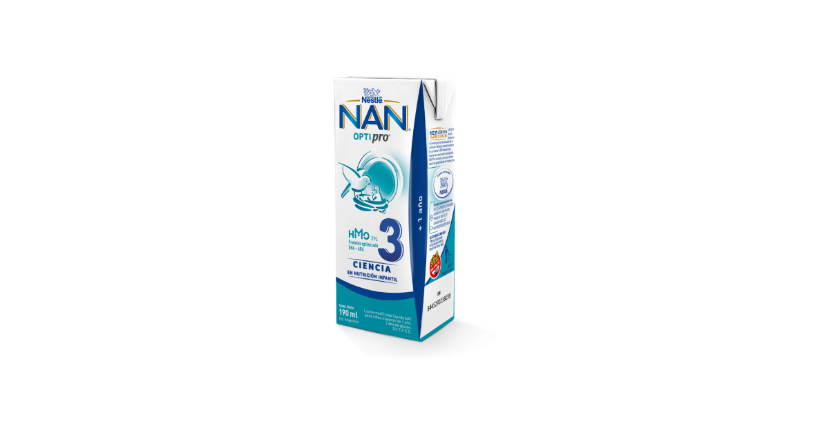 NAN® Optipro® 3 líquida, Leche de crecimiento